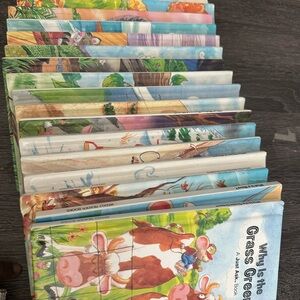 Colorful Children's Book Collection A just ask a book weekly reader